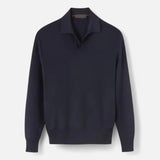 Ancienne Monde | Polo à Manches Longues pour Homme – Col Classique et Maille Structurée Élégante