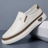 Baskets Slip-On Contrastées