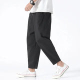 Pantalon Raccourci Gris Homme