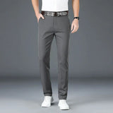 Pantalon Classique Fuselé à Coupe Élégante