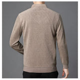 Pull Effet Superposé à Col Polo Intégré