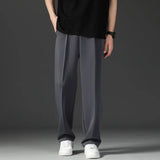 Pantalon Large à Pinces Style Minimaliste