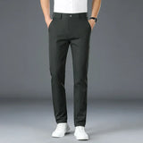 Pantalon Classique Fuselé à Coupe Élégante