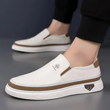 Baskets Slip-On Contrastées