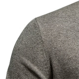 Cardigan Boutonné à Col Montant