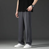 Pantalon Large à Pinces Style Minimaliste