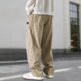 Pantalon Homme en Velours Côtelé à Cordon