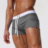 Short de Bain Homme à Cordon