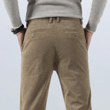 Pantalon Chino Texturé Coupe Fuselée