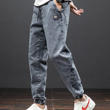 Jean Jogger Ample à Chevilles Resserrées