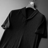 Ensemble Texturé Polo et Pantalon