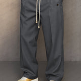 Pantalon Homme Décontracté à Cordon