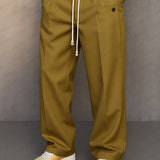 Pantalon Homme Décontracté à Cordon