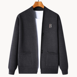Cardigan Homme Ouvert en Maille Fine
