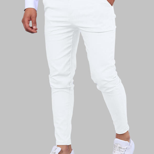 Pantalon Chino Skinny Coupe Ajustée