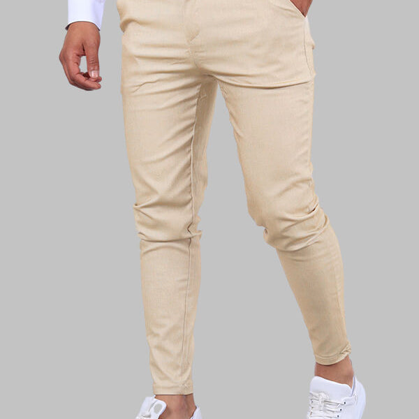 Pantalon Chino Skinny Coupe Ajustée
