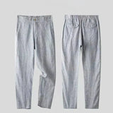 Costume deux-pièces homme en lin et coton