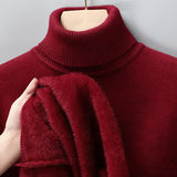 Pull Homme Col Roulé en Maille