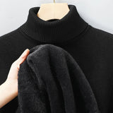 Pull Homme Col Roulé en Maille