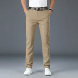 Pantalon Classique Fuselé à Coupe Élégante