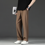 Pantalon Large à Pinces Style Minimaliste