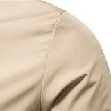 Blouson bomber homme zippé à bords côtelés