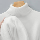 Pull Homme Col Roulé en Maille