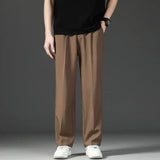 Pantalon Large à Pinces Style Minimaliste