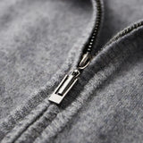 Cardigan Homme Zippé en Maille Fine