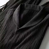 Ensemble Texturé Polo et Pantalon