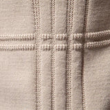 Pull Tricoté Texturé à Motif Linéaire