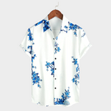 Chemise Florale à Manches Courtes