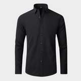 Chemise Ajustée à Col Classique