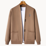 Cardigan Homme Ouvert en Maille Fine