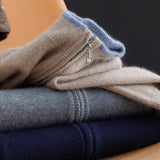 Cardigan Homme Zippé en Maille Fine