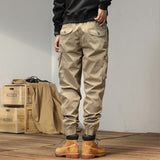 Pantalon Cargo Jogger à Poches Latérales