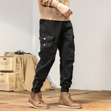 Pantalon Cargo Jogger à Poches Latérales