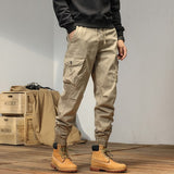 Pantalon Cargo Jogger à Poches Latérales