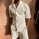 Ensemble Texturé Chemise et Short