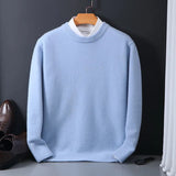 Pull Homme Col Rond en Maille Fine