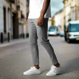 Pantalon Fuselé Urbain à Coupe Ajustée