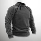 Pull Technique à Col Montant Zippé