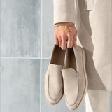 Mocassins Suédés Sans Lacets