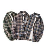Chemise à Carreaux Boutonnée