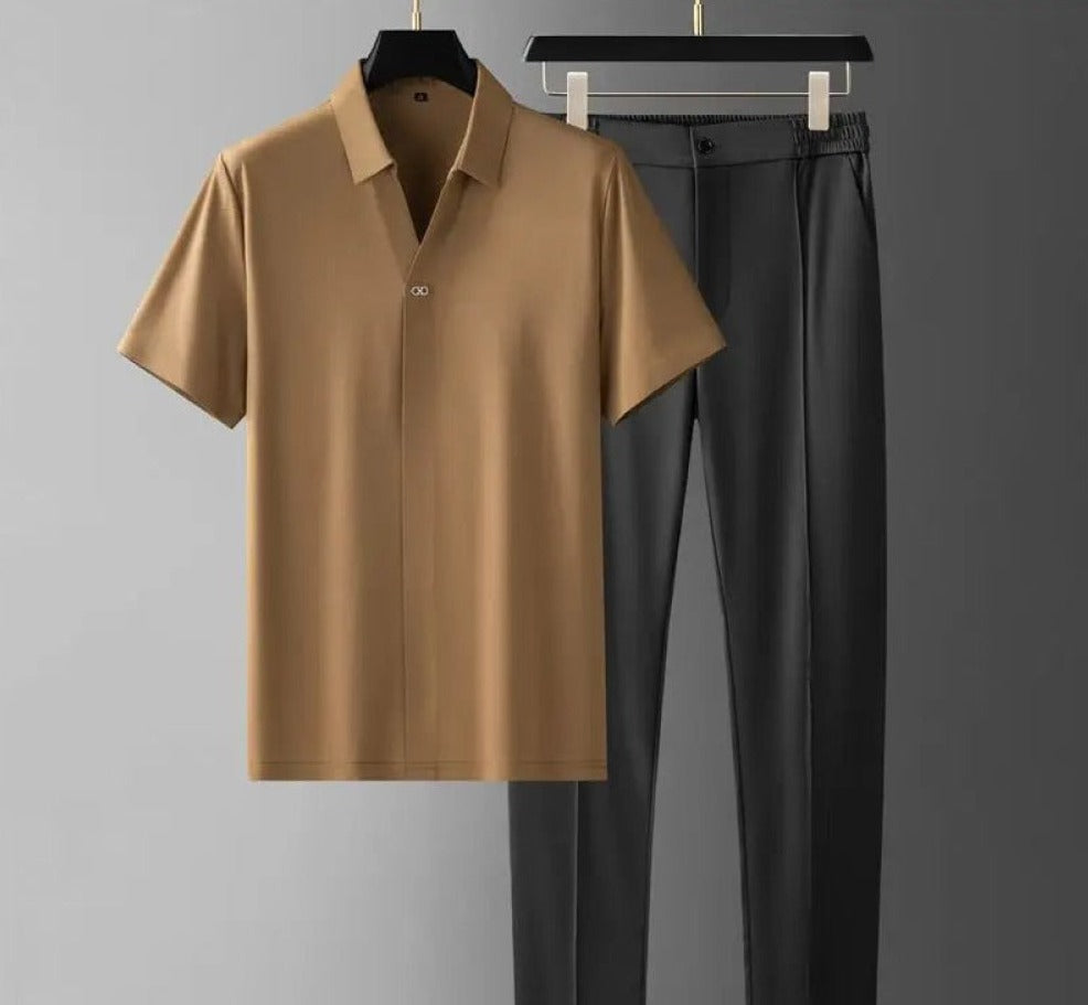 Ensemble Polo et Pantalon Assortis