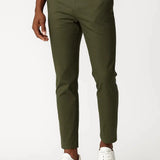 Pantalon Extensible Printemps Noir Homme