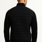 Manteau Matelassé Automne Léger Noir Homme