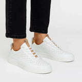 Baskets Homme Blanches à Lacets