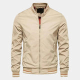 Veste Homme Bomber Zippée à Col Montant