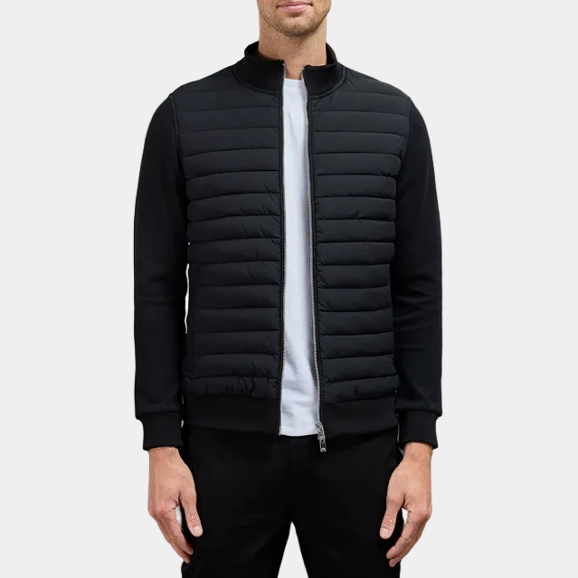 Veste Homme Matelassée à Col Montant